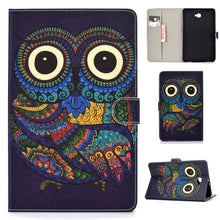 Load image into Gallery viewer, Colored Drawing Pattern Horizontal Flip PU Leather Case with Holder &amp; Card Slot &amp; Sleep / Wake-up Function