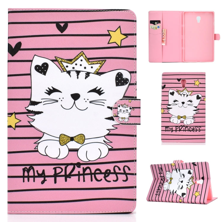 Colored Drawing Pattern Horizontal Flip PU Leather Case with Holder & Card Slot & Sleep / Wake-up Function