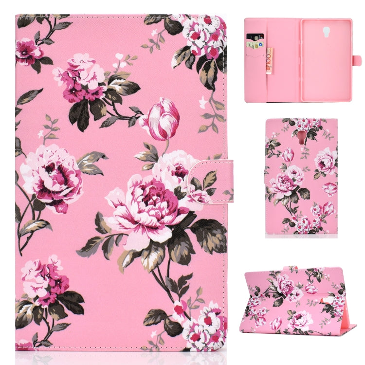 Colored Drawing Pattern Horizontal Flip PU Leather Case with Holder & Card Slot & Sleep / Wake-up Function