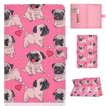 Load image into Gallery viewer, Colored Drawing Pattern Horizontal Flip PU Leather Case with Holder &amp; Card Slot &amp; Sleep / Wake-up Function