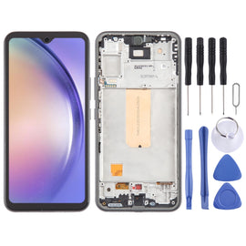 Incell LCD Screen Digitizer Full Assembly with Frame (Not Supporting Fingerprint Identification)