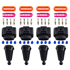 1 Set For Audi A7 3.0T 2016 Car Ignition Coil Connector Repair Kit, Large Size 1J0998724, Large Size