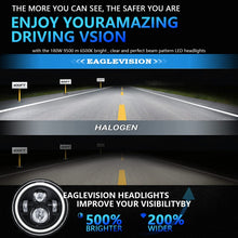 Load image into Gallery viewer, C0090 7 inch Car Colorful Round Angel Eye Headlight, C0090