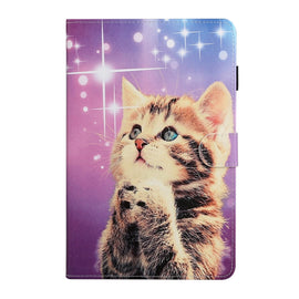 Colored Drawing Pattern Horizontal Flip PU Leather Case with Holder & Card Slot, For Samsung Galaxy Tab A8.0 (2019) T290, For Samsung Galaxy Tab A 10.1 (2019) T515 / T510, For 7 inch Universal Tablet PC, For 8 inch Universal Tablet PC                  ...