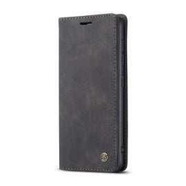 CaseMe-013 Multifunctional Retro Frosted Horizontal Flip Leather Case with Card Slot & Holder & Wallet