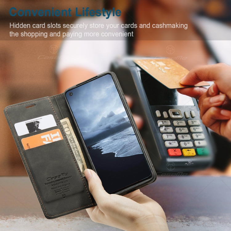 CaseMe-013 Multifunctional Retro Frosted Horizontal Flip Leather Case with Card Slot & Holder & Wallet