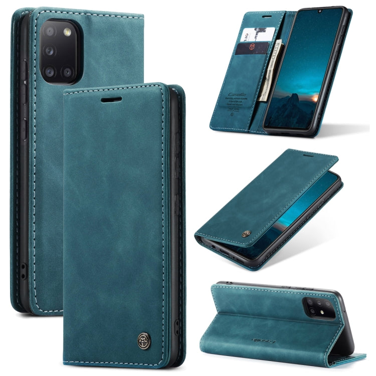 CaseMe-013 Multifunctional Retro Frosted Horizontal Flip Leather Case with Card Slot & Holder & Wallet