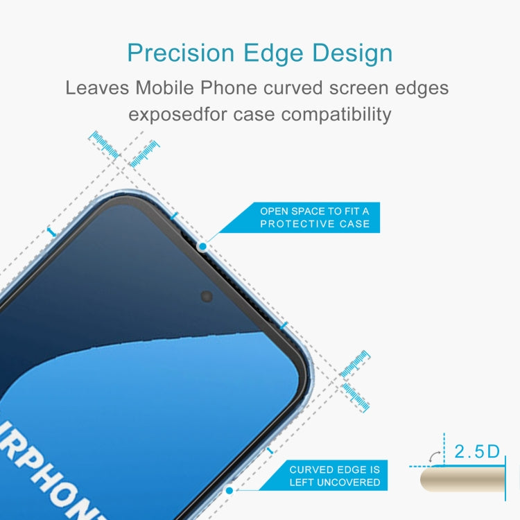 10pcs 0.26mm 9H 2.5D Tempered Glass Film, For Fairphone 5