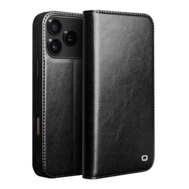 QIALINO Classic Genuine Leather Phone Case, For iPhone 18 Pro / 17 Pro, For iPhone 18 Pro Max / 17 Pro Max, For iPhone 16e / 17e, For iPhone 17, For iPhone Air, For iPhone 16 Pro Max, For iPhone 16 Pro, For iPhone 16 Plus, For iPhone 16                ...
