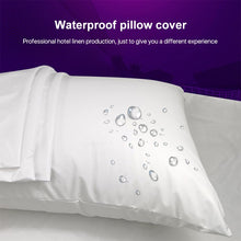 Load image into Gallery viewer, Waterproof and Stain-proof Knitted Fabric Pillowcase Zipper Version, 43x73cm