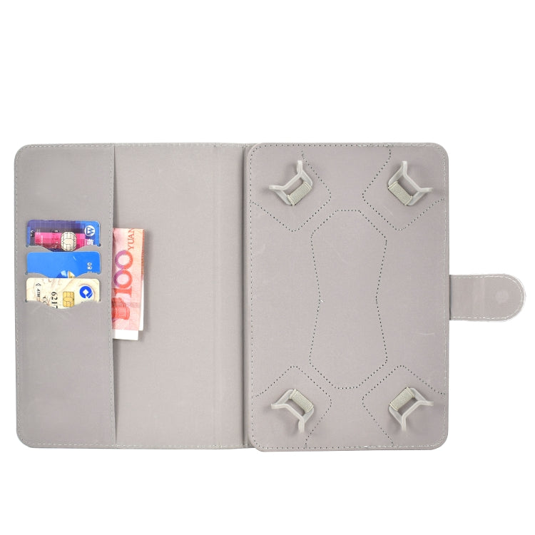 Colored Drawing Pattern Horizontal Flip PU Leather Case with Holder & Card Slot