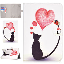 Load image into Gallery viewer, Colored Drawing Pattern Horizontal Flip PU Leather Case with Holder &amp; Card Slot