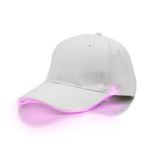 Load image into Gallery viewer, LED Luminous Baseball Cap Male Outdoor Fluorescent Sunhat, Style: Rechargeable