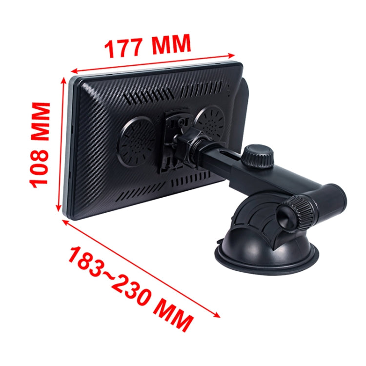 X70-1 Car 7 inch IPS Portable Smart Screen Wireless Screen Projection Carplay Android Auto, without Reversing Camera