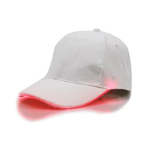 Load image into Gallery viewer, LED Luminous Baseball Cap Male Outdoor Fluorescent Sunhat, Style: Battery