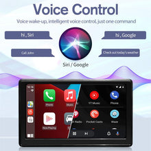 Load image into Gallery viewer, Car 7 inch IPS Portable Smart Screen Wireless Screen Projection Carplay Android Auto, with Reversing Camera, with Reversing Camera