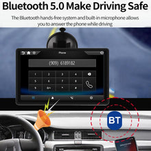 Load image into Gallery viewer, Car 7 inch IPS Portable Smart Screen Wireless Screen Projection Carplay Android Auto, with Reversing Camera, with Reversing Camera