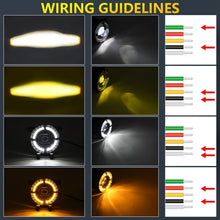 Load image into Gallery viewer, Y5 4 inch 1 Pair Light Guide Single Lens Fog Light, For Jeep Wrangler JK 2 Door 2007-2015