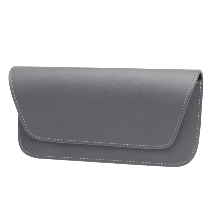 3064 Napa Texture Leather Car Glasses Storage Bag, 3064 (Olive Green), 3064 (Black), 3064 (Grey), 3064 (Brown)