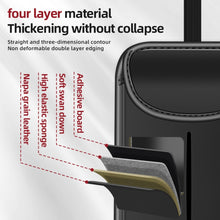 Load image into Gallery viewer, 3087 Napa Texture Leather Car Seat Back Storage Bag, 3087 (Red), 3087 (Black), 3087 (Grey), 3087 (Brown)