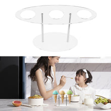 Load image into Gallery viewer, YX035 Acrylic Ice Cream Cone Rack Ice Cream Display Stand