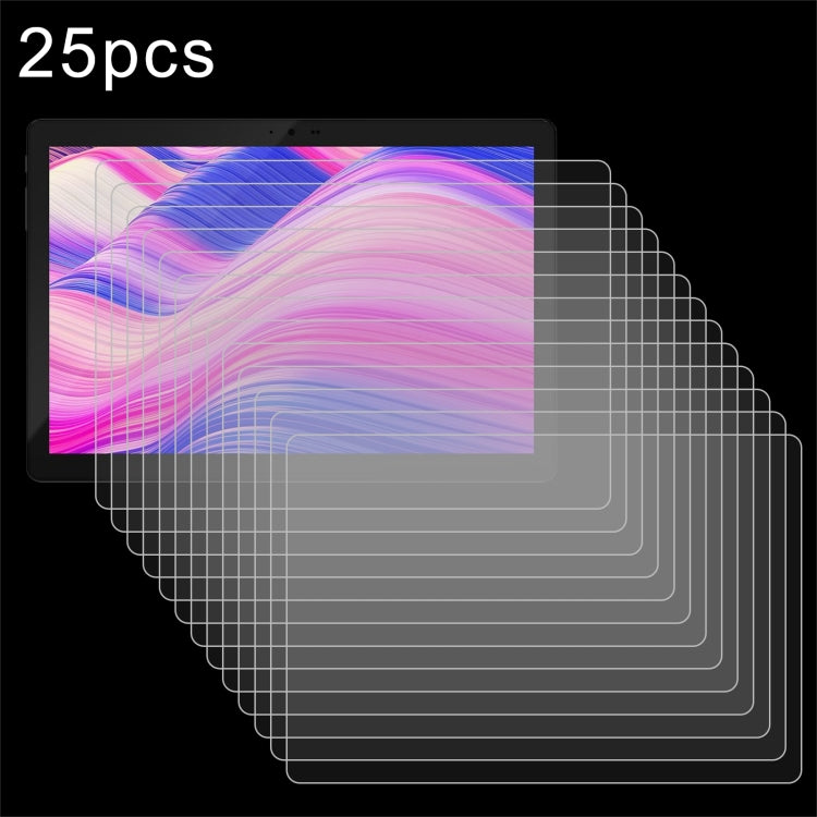 25pcs 0.3mm 9H Explosion-proof Tempered Tablet Glass Film