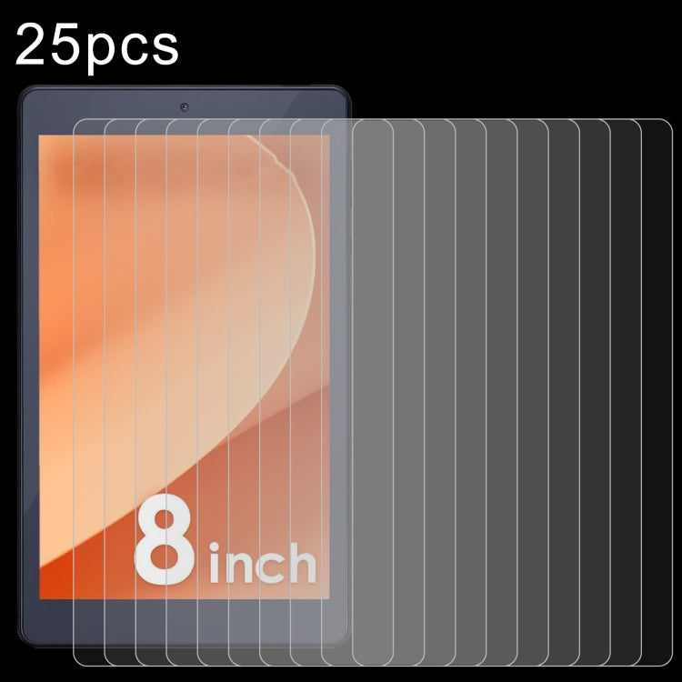 25pcs 0.3mm 9H Explosion-proof Tempered Tablet Glass Film