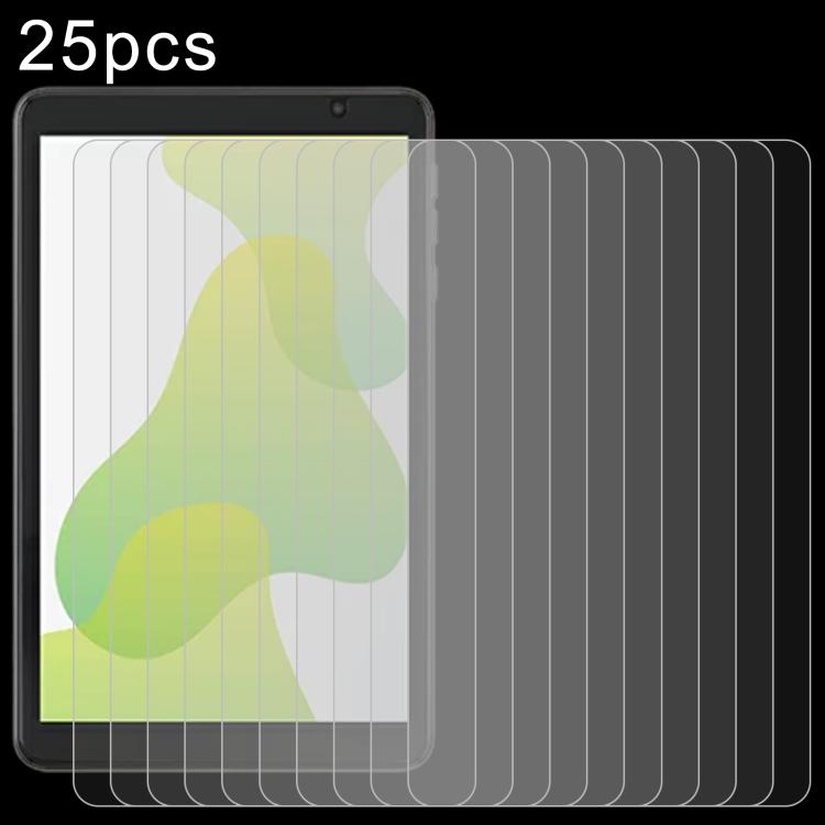 25pcs 0.3mm 9H Explosion-proof Tempered Tablet Glass Film
