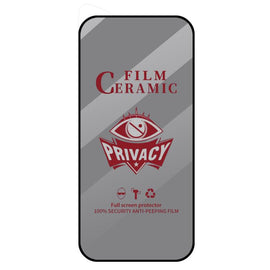 Full Coverage HD Privacy Ceramic Film, For iPhone 17 Pro Max, For iPhone 17 Pro, For iPhone 17, For iPhone Air, For iPhone 16 Pro Max, For iPhone 16 Pro, For iPhone 16 Plus, For iPhone 16, For iPhone 15 Pro Max, For iPhone 15 Pro, For iPhone 15 Plus   ...
