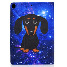 Load image into Gallery viewer, TPU Electric Pressed Horizontal Flip Leather Case with Holder &amp; Card Slot &amp; Sleep / Wake-up Function, For iPad 10.2 / 10.5 / iPad Air 10.5 2019, For iPad Air / Air 2  / iPad 9.7 2017 / 2018, For iPad Pro 11 2020 / 2018                                  ...