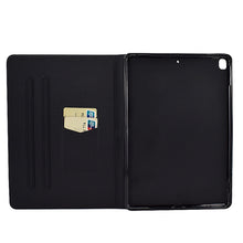 Load image into Gallery viewer, TPU Electric Pressed Horizontal Flip Leather Case with Holder &amp; Card Slot &amp; Sleep / Wake-up Function, For iPad 10.2 / 10.5 / iPad Air 10.5 2019, For iPad Air / Air 2  / iPad 9.7 2017 / 2018, For iPad Pro 11 2020 / 2018                                  ...