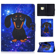 Load image into Gallery viewer, TPU Electric Pressed Horizontal Flip Leather Case with Holder &amp; Card Slot &amp; Sleep / Wake-up Function, For iPad 10.2 / 10.5 / iPad Air 10.5 2019, For iPad Air / Air 2  / iPad 9.7 2017 / 2018, For iPad Pro 11 2020 / 2018                                  ...