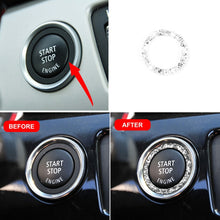 Load image into Gallery viewer, For BMW 3 Series E90 / E92 / E93 2009-2012 Car One-click Start Ring Diamond Decorative Sticker, One-click Start Ring
