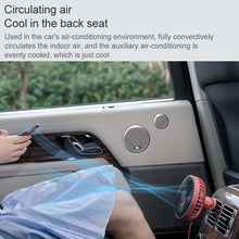 Load image into Gallery viewer, F829 Portable Car Air Outlet Electric Cooling Fan with LED Light