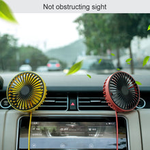 Load image into Gallery viewer, F829 Portable Car Air Outlet Electric Cooling Fan with LED Light