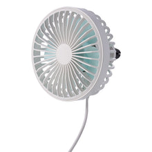 Load image into Gallery viewer, F829 Portable Car Air Outlet Electric Cooling Fan with LED Light