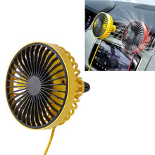 Load image into Gallery viewer, F829 Portable Car Air Outlet Electric Cooling Fan with LED Light