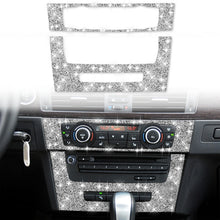 Load image into Gallery viewer, For BMW 3 Series E90 / E92 2005-2012 Car Aircondition CD Control Panel Premium Diamond Decorative Sticker, Aircondition Control Panel Premium A