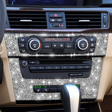 Load image into Gallery viewer, For BMW 3 Series E90 / E92 2005-2012 Car Aircondition CD Control Panel Premium Diamond Decorative Sticker, Aircondition Control Panel Premium A