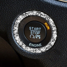 Load image into Gallery viewer, For Dodge Charger 2011-2014 Car Engine Starting Circle Diamond Decorative Sticker, Left-hand Drive, Engine Starting Circle