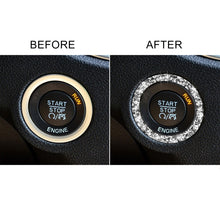 Load image into Gallery viewer, For Dodge Charger 2011-2014 Car Engine Starting Circle Diamond Decorative Sticker, Left-hand Drive, Engine Starting Circle