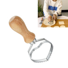 Load image into Gallery viewer, Zinc Alloy Biscuit Mold Cake Mould Baking Kitchen Tools, Small Round, Large Round, Square, Heart, Short Handle Wheel, Long Handle Wheel