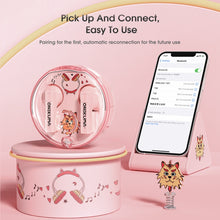 Load image into Gallery viewer, ONIKUMA T301 Transparent Cartoon Wireless Bluetooth Earphone