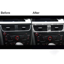 Load image into Gallery viewer, For Audi A4 / A5 / Q5 2pcs Car Air Conditioner Outlet Diamond Decoration Sticker, Air Conditioner Outlet Left Drive, Air Conditioner Outlet Right Drive