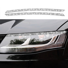 Load image into Gallery viewer, Car Light Eyebrow Diamond Decoration Sticker, Left and Right Drive, Light Eyebrow