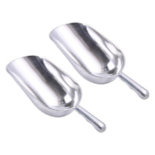 Load image into Gallery viewer, 2 PCS Stainless Steel Multifunctional Shovel Aluminum Alloy Ice Shovel Food Tea Shovel Tea Spoon, S, M, L, XL