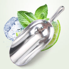 Load image into Gallery viewer, 2 PCS Stainless Steel Multifunctional Shovel Aluminum Alloy Ice Shovel Food Tea Shovel Tea Spoon, S, M, L, XL