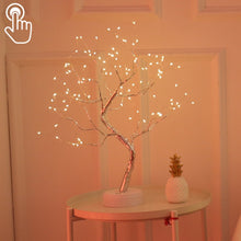 Load image into Gallery viewer, 36 LEDs Pearl Tree Copper Wire Table Lamp Creative Decoration Touch Control Night Light (Warm White Light), 36 LEDs Warm White, 36 LEDs Pink Light, 108 LEDs Warm White, 108 LEDs Pink Light, 108 LEDs White Light, 108 LEDs Colorful Light, 48 LEDs Warm Wh...