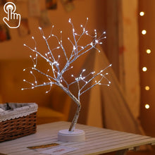 Load image into Gallery viewer, 36 LEDs Pearl Tree Copper Wire Table Lamp Creative Decoration Touch Control Night Light (Warm White Light), 36 LEDs Warm White, 36 LEDs Pink Light, 108 LEDs Warm White, 108 LEDs Pink Light, 108 LEDs White Light, 108 LEDs Colorful Light, 48 LEDs Warm Wh...