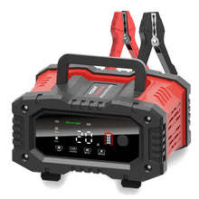Load image into Gallery viewer, FOXSUR 12V / 24V 20A 300W Portable Motorcycle Car Smart Battery Charger, 20A